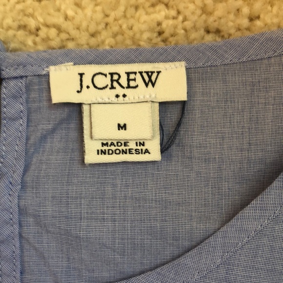 J. Crew 100% Cotton Shirt - Size M - Picture 2 of 4